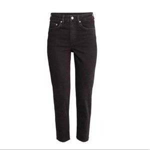 H&M High Rise Cropped Jeans